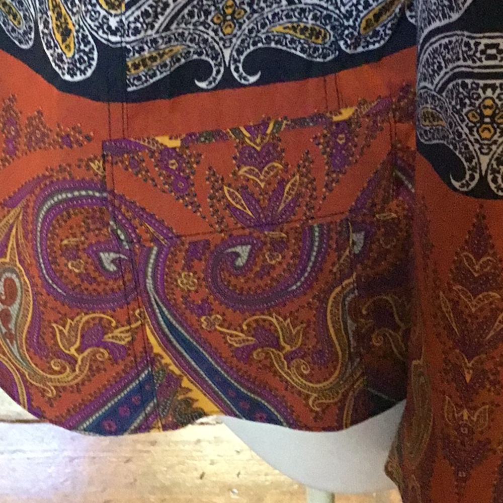 Etro Paisley Floral Multi color Blazer - Picture 3 of 6